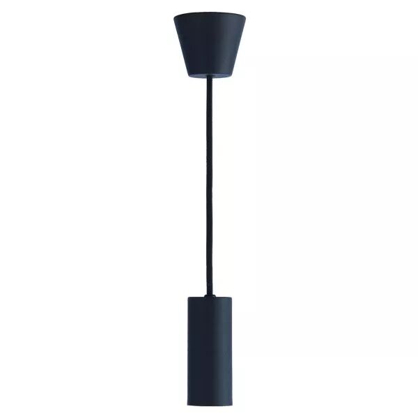 Suspension SylPendant en m�tal lisse Noir (0043370)