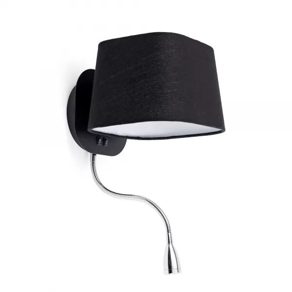 Sweet Lampe Applique Noir 1L Avec (29951)