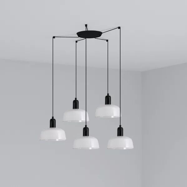 Tatawin S 5L Lampe suspension blanche (20340-116-5L)