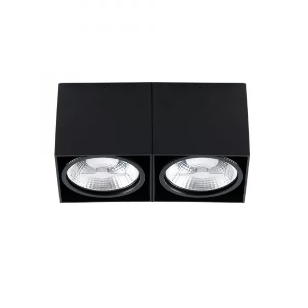 Tecto-2 Plafonnier Noire Ar111 (63277)
