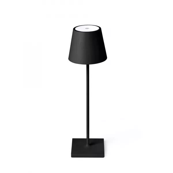 Toc Led Lampe Portable Noire (70776)