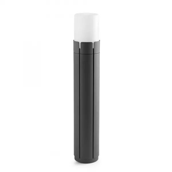 Tram Lampe Balise Gris Fonc� H 63Cm (75531)