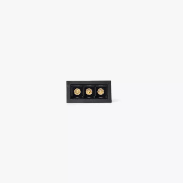 TROOP encastrable 3x2W noir-noir 48� (43701930422)