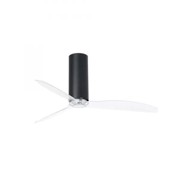 Tube Fan Ventilateur De Plafond Noir (32036)