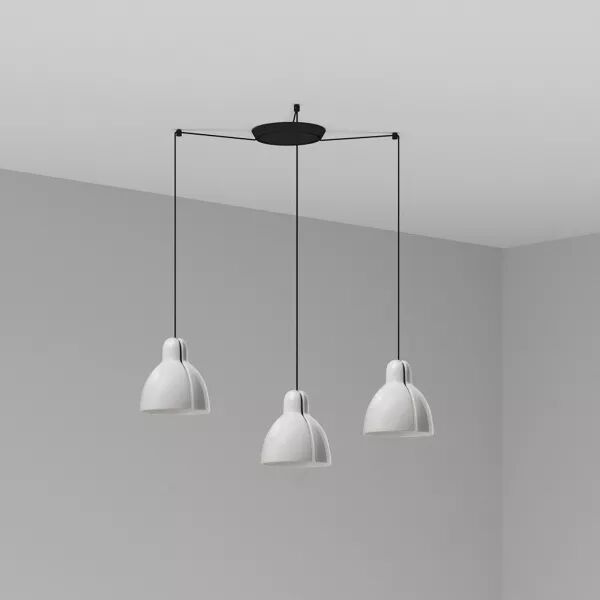 Venice 3L Lampe suspension blanche (64255-111-3L)