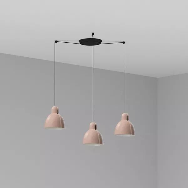 Venice 3L Lampe suspension rose (64255-113-3L)