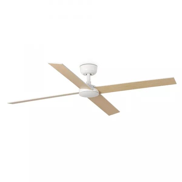 Ventilateur de plafond L de 132cm blanc (34355)