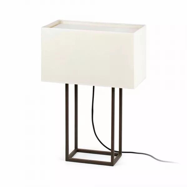 Vesper Lampe De Bureau Brun Et Beige (29985)