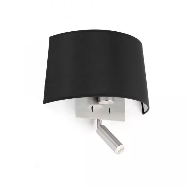 Volta Lampe Applique Noire Avec Lecteur (20024)